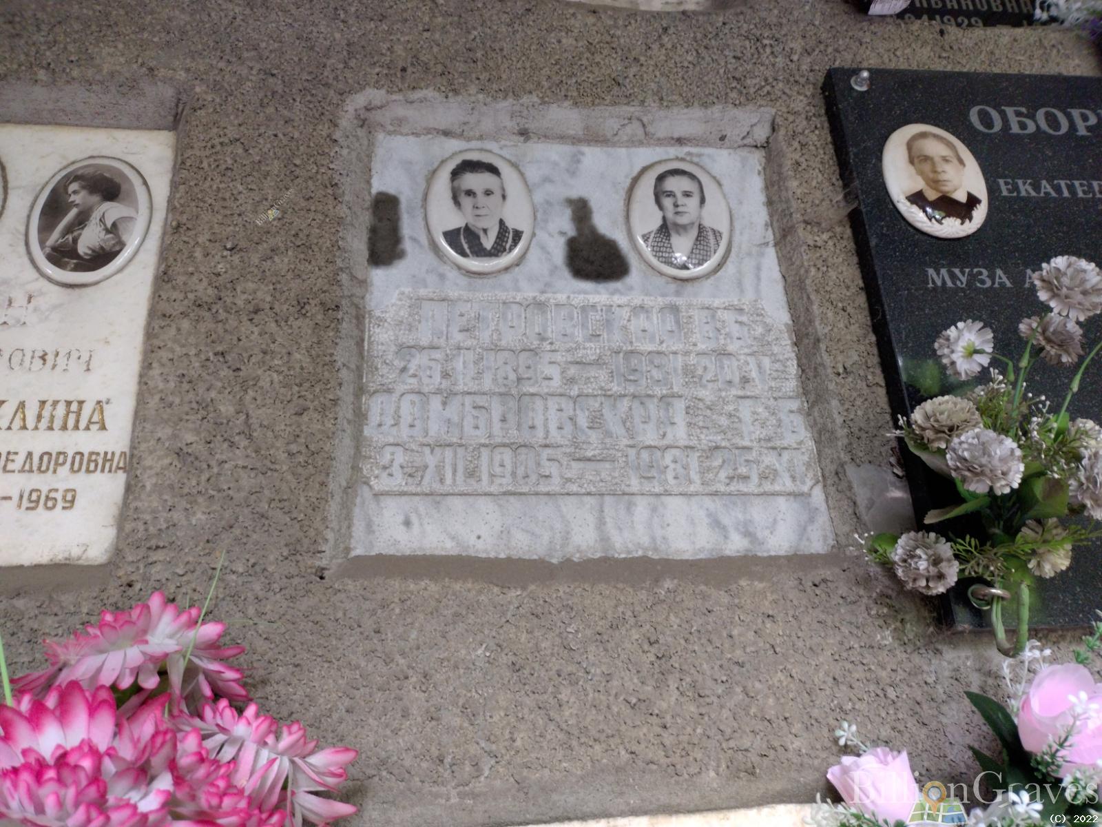 Домбровская Г.б.