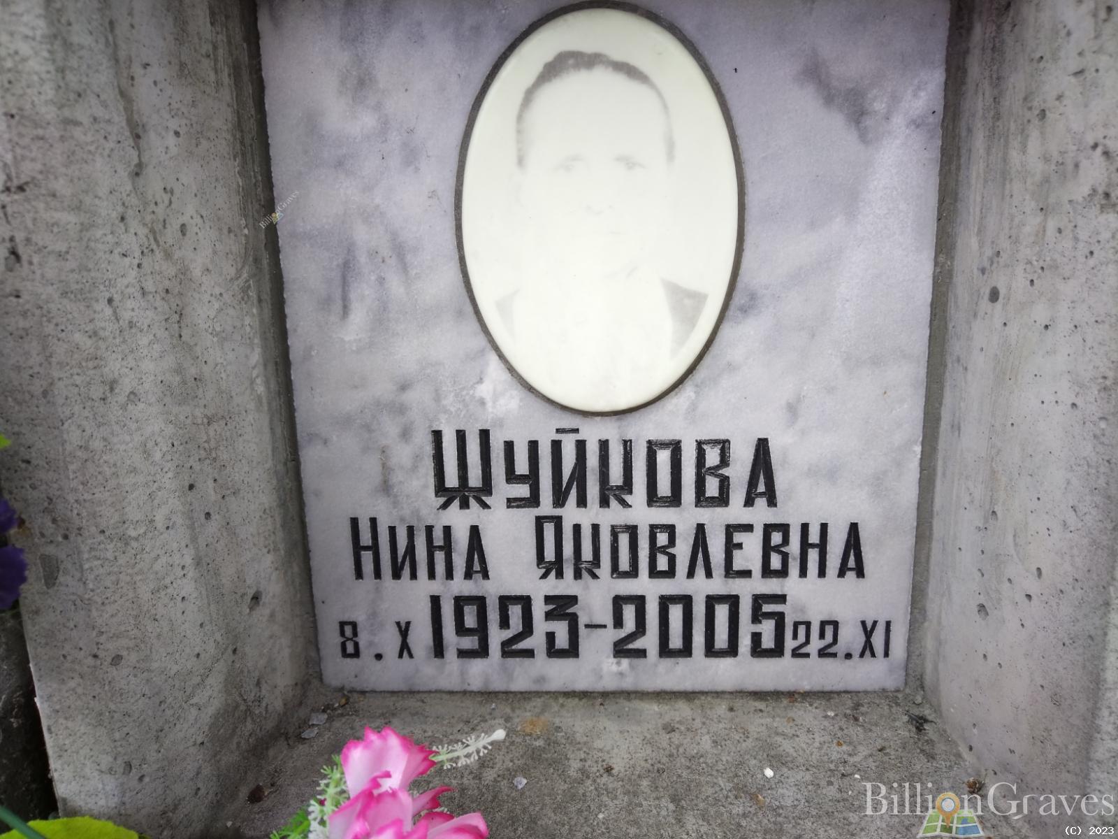Жуйкова Нина Яковлевна