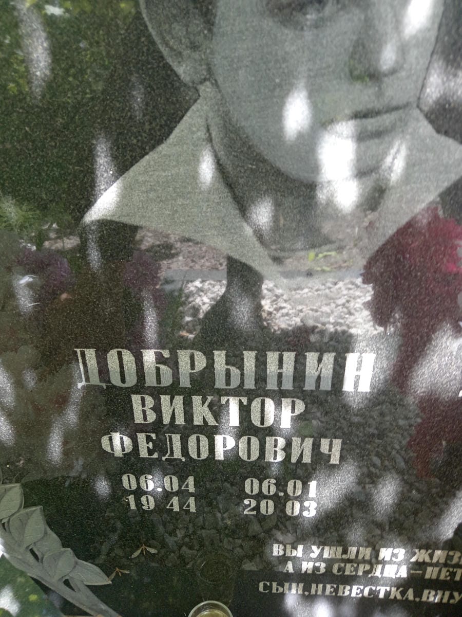 Добрынин Виктор Федорович