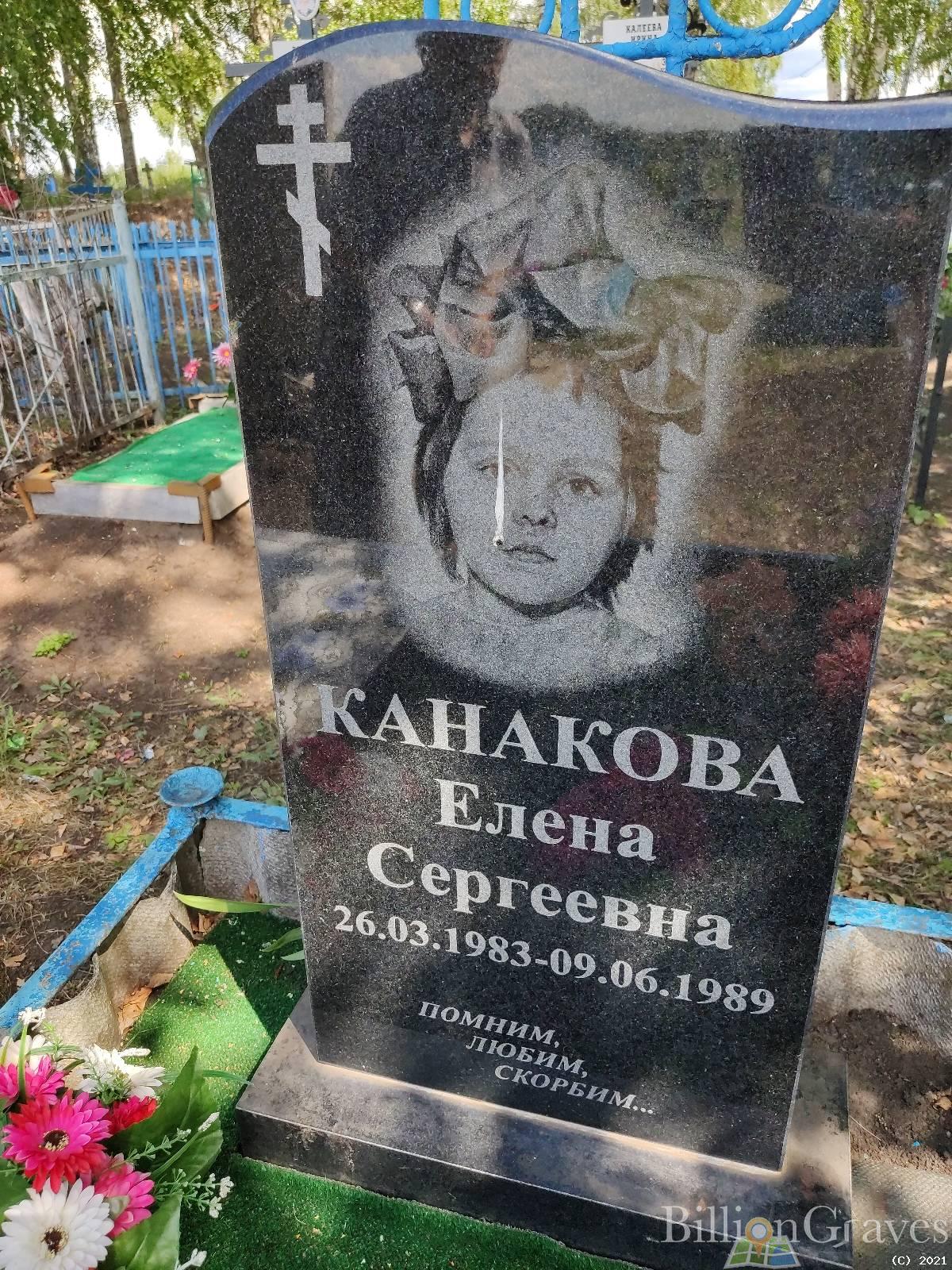 Канакова Елена Сергеевна