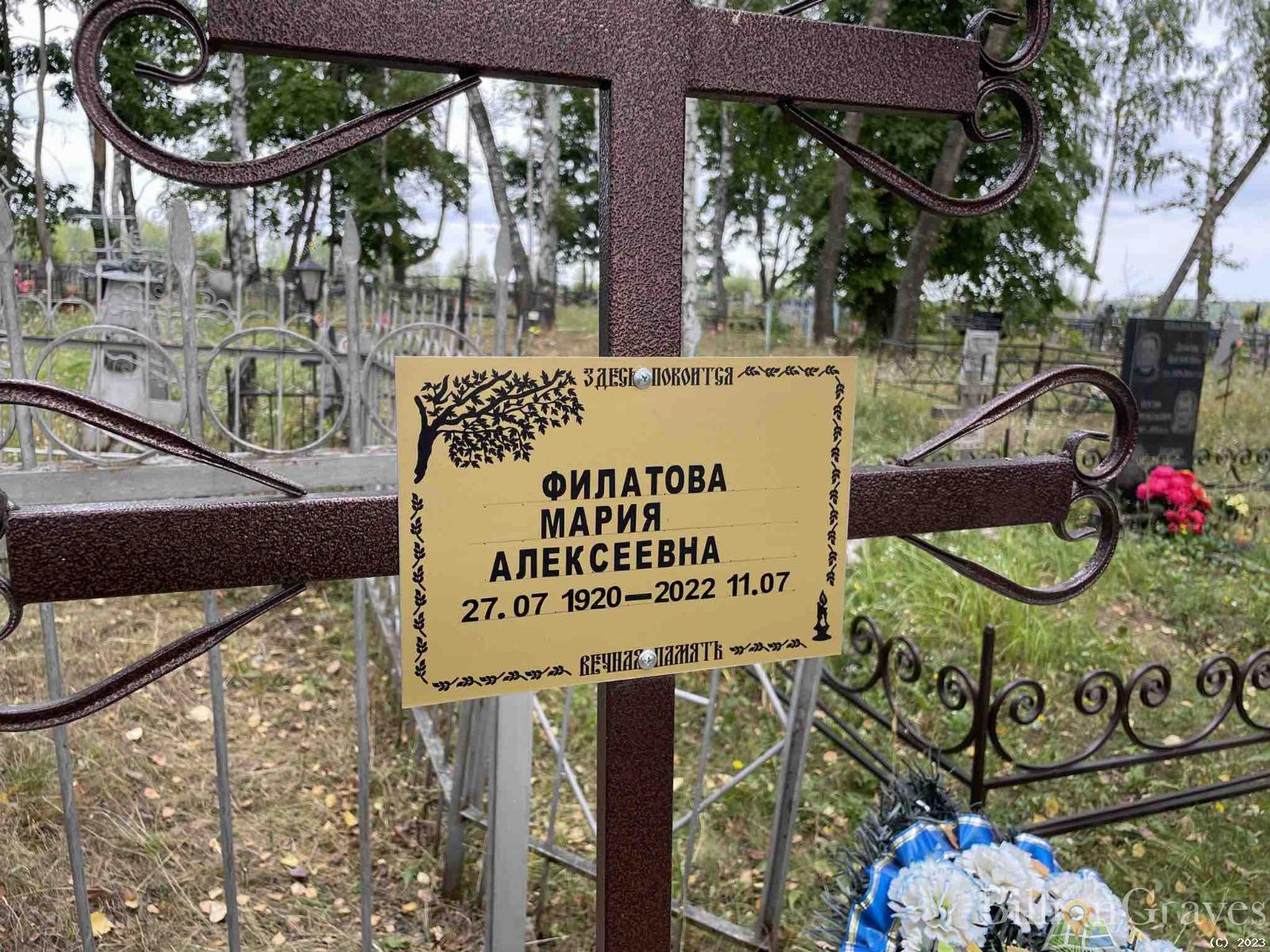 Филатова Мария Алексеевна