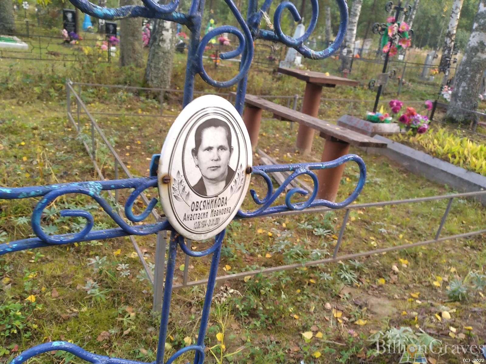 Овсяникова Анастасия Ивановна