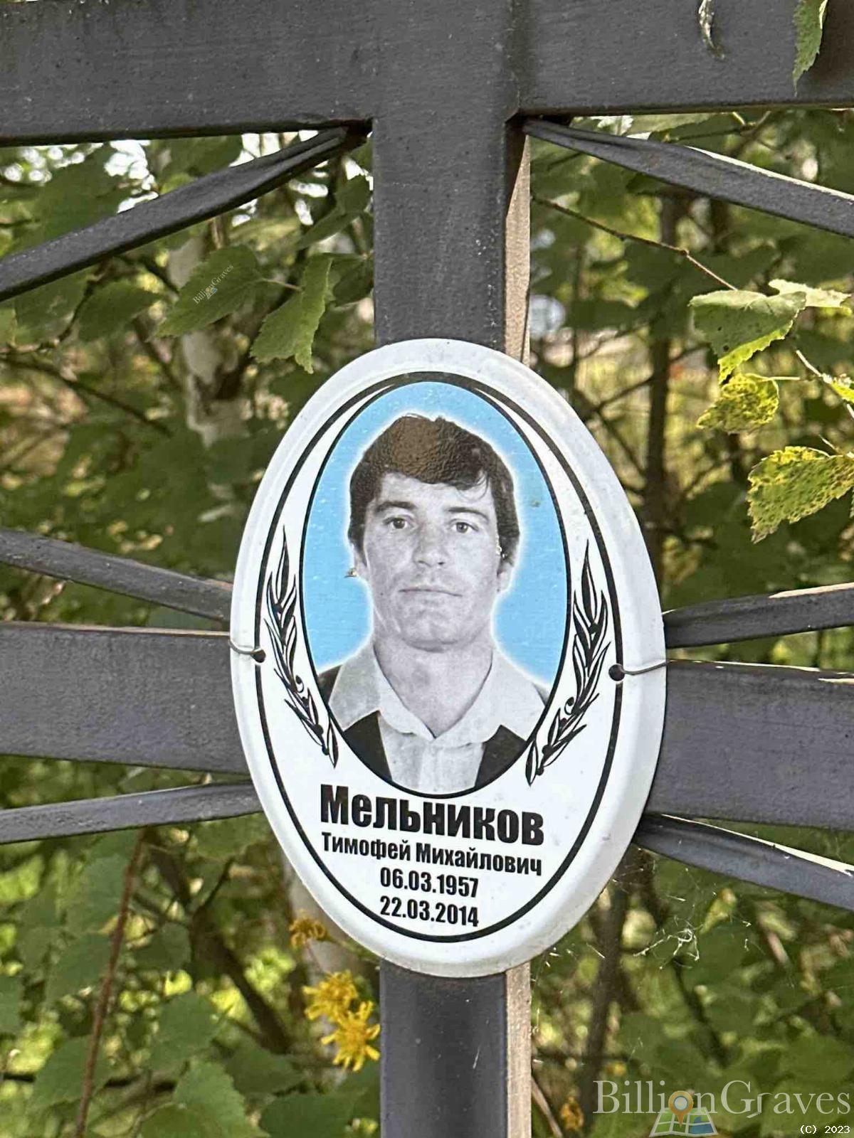 Мельников Тимофей Михайлович