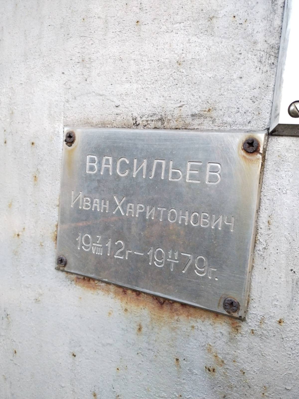 Васильев Иван Харитонович