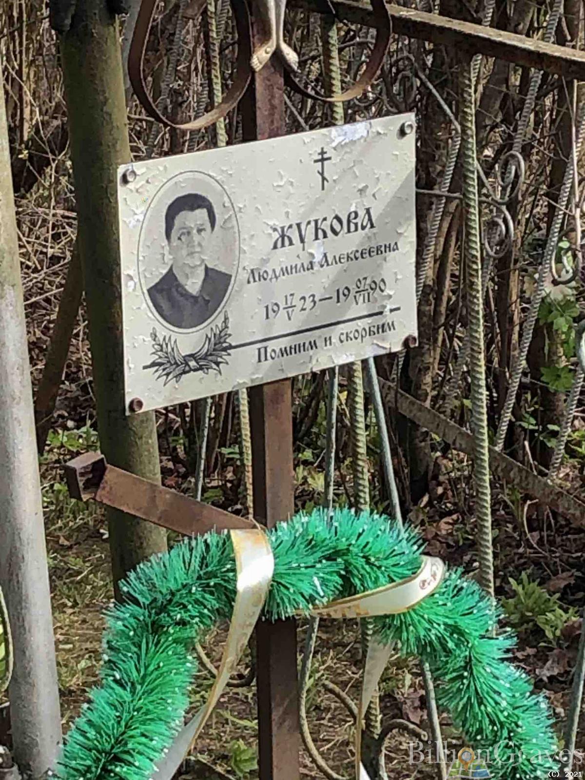 Жукова Людмила Алексеевна