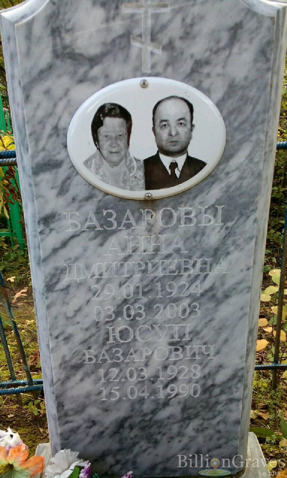 Базарова Анна Дмитриевна