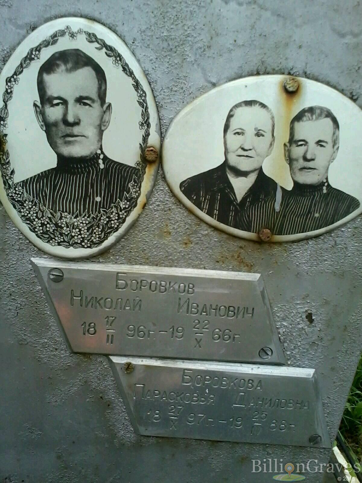 Боровкова Парасковья Даниловна