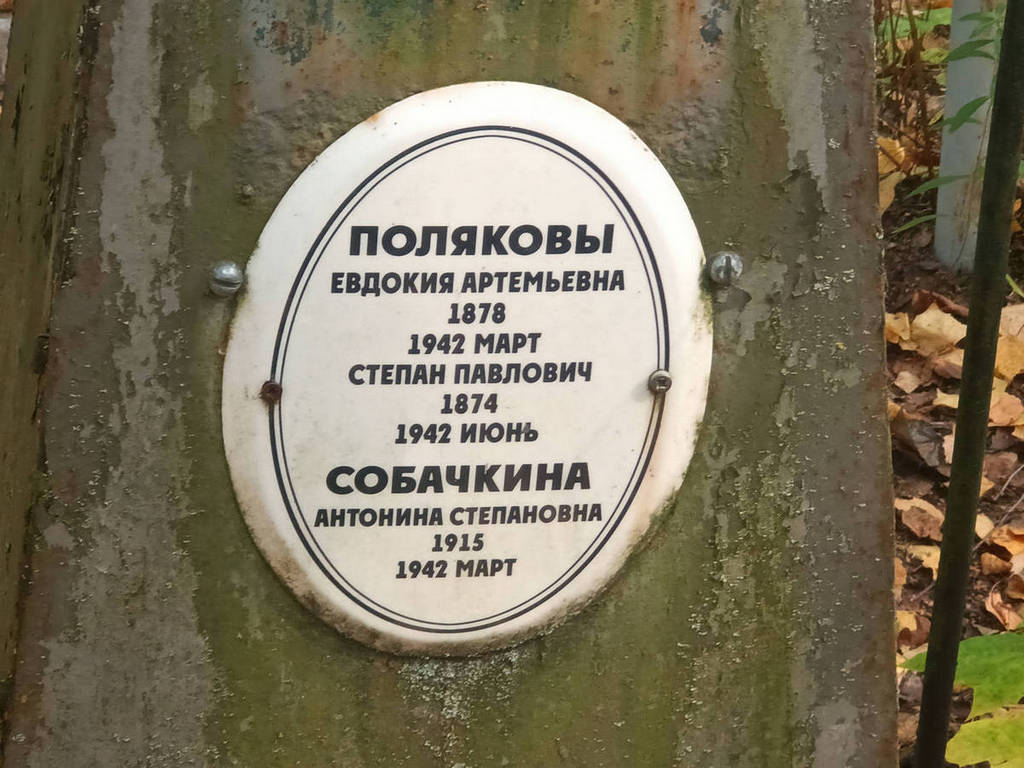 Полякова Евдокия Артемьевна