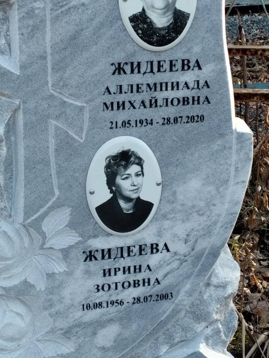 Жидеева Ирина Зотовна