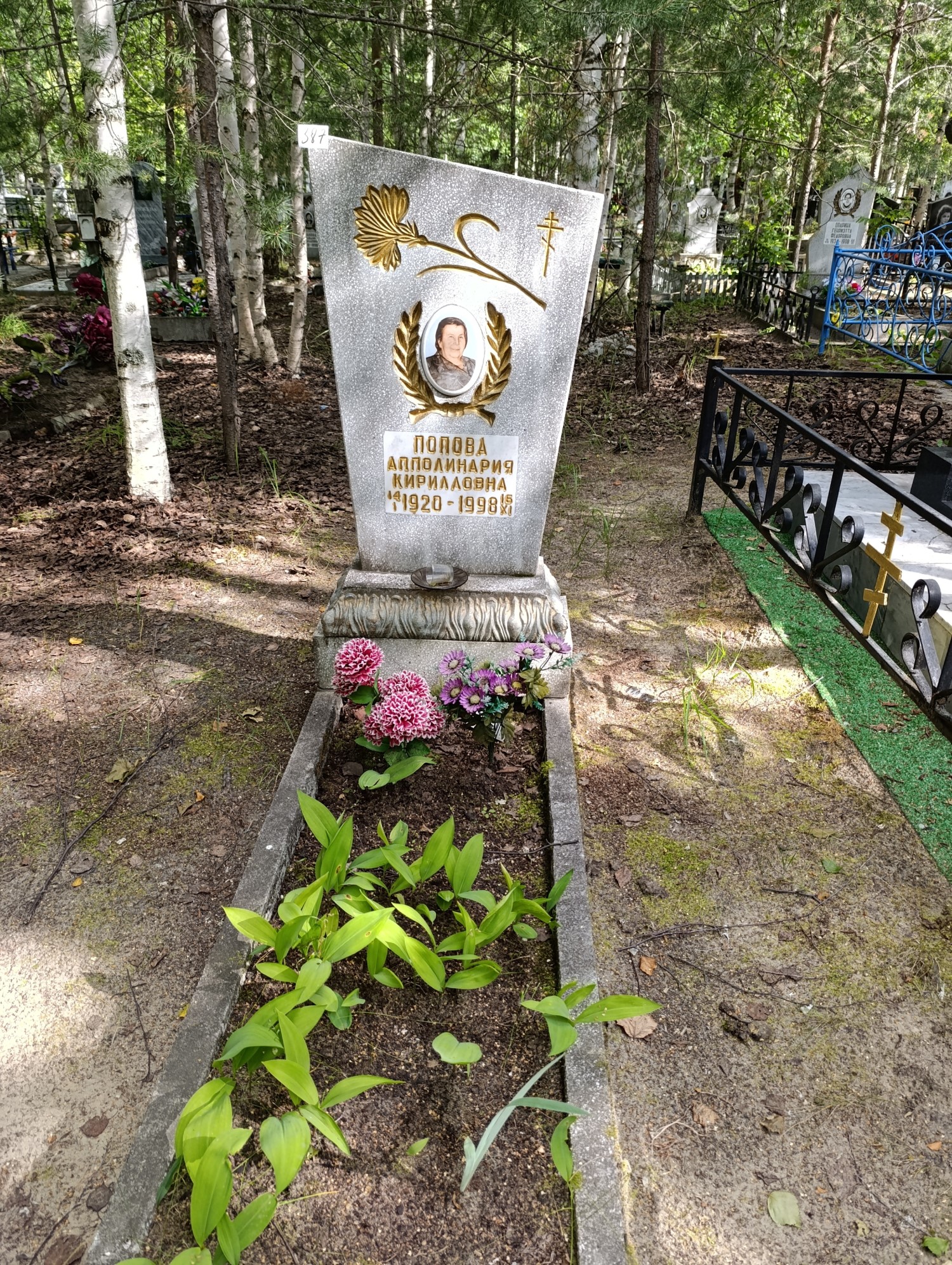 Попова Апполинария Кирилловна