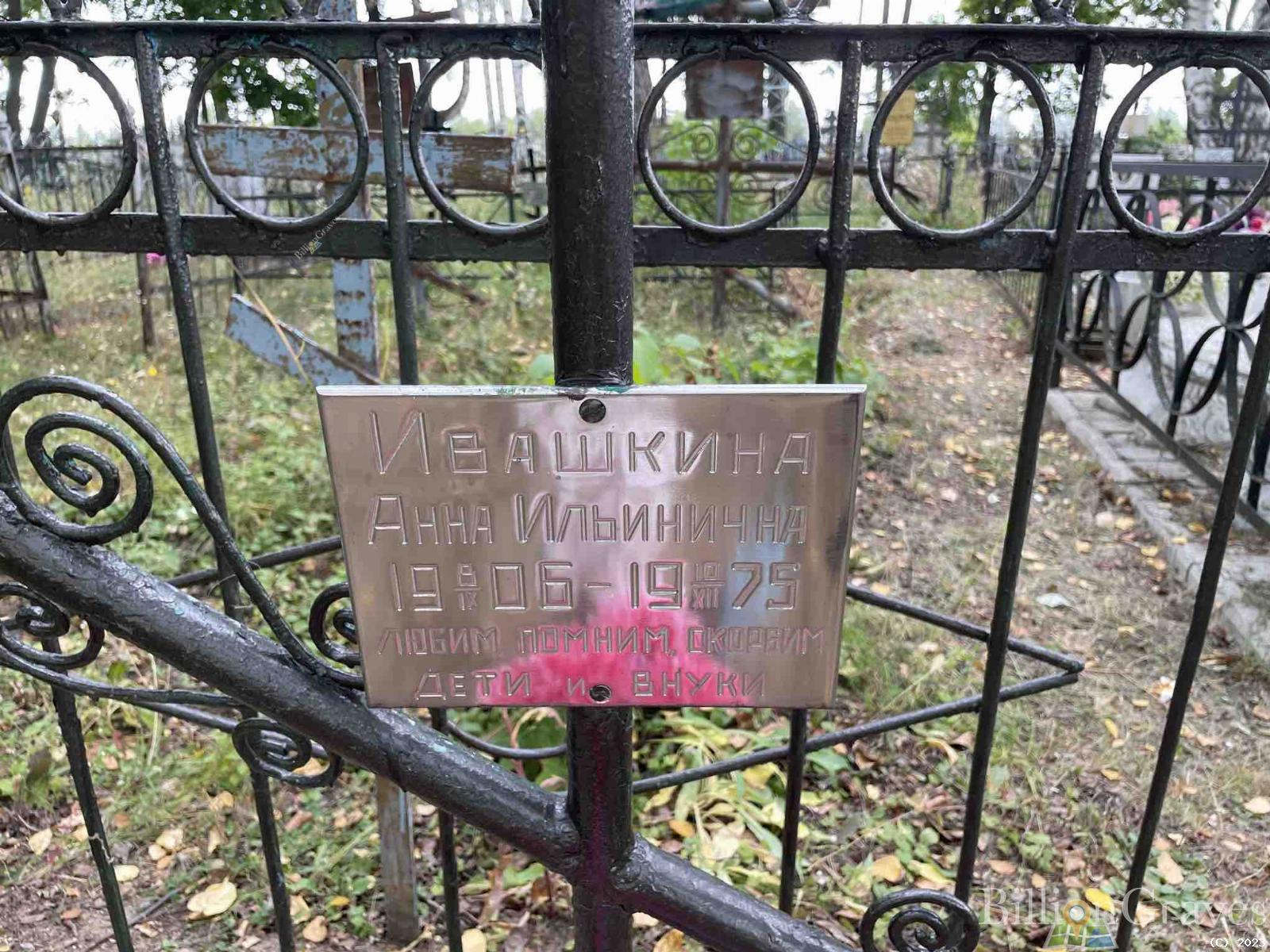 Ивашкина Анна Ильинична