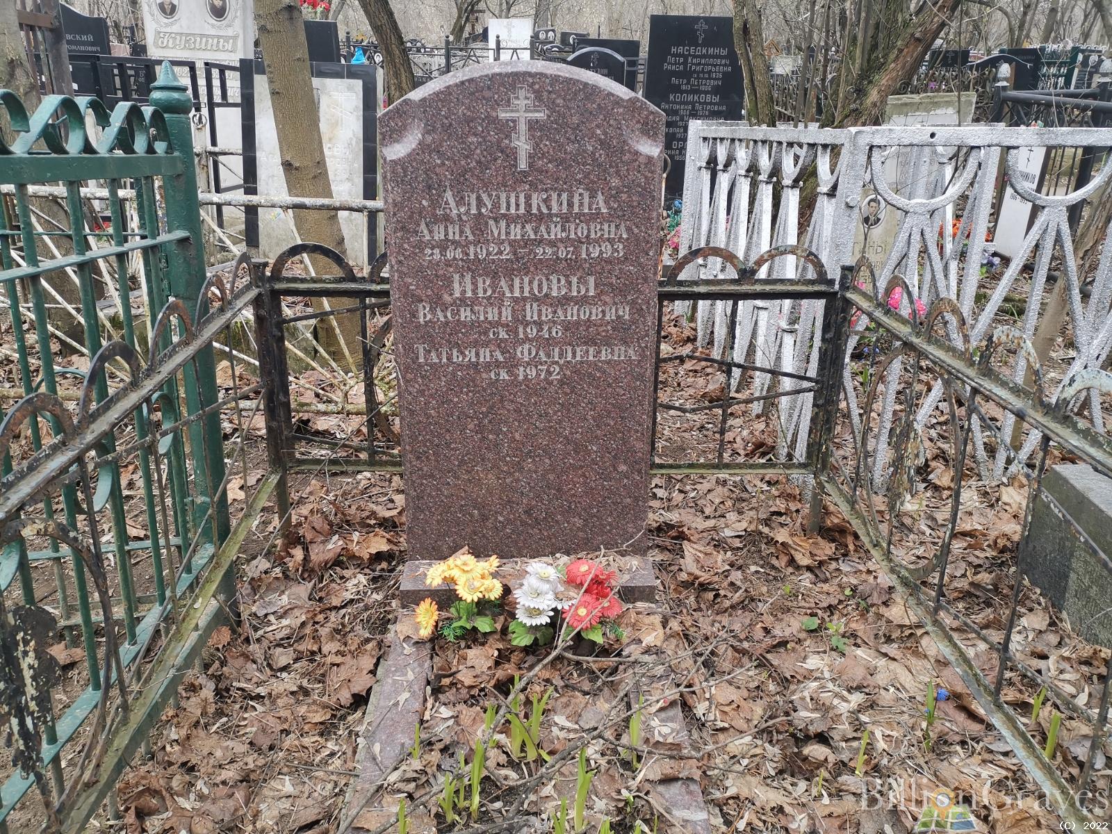 Алушкина Анна Михайловна