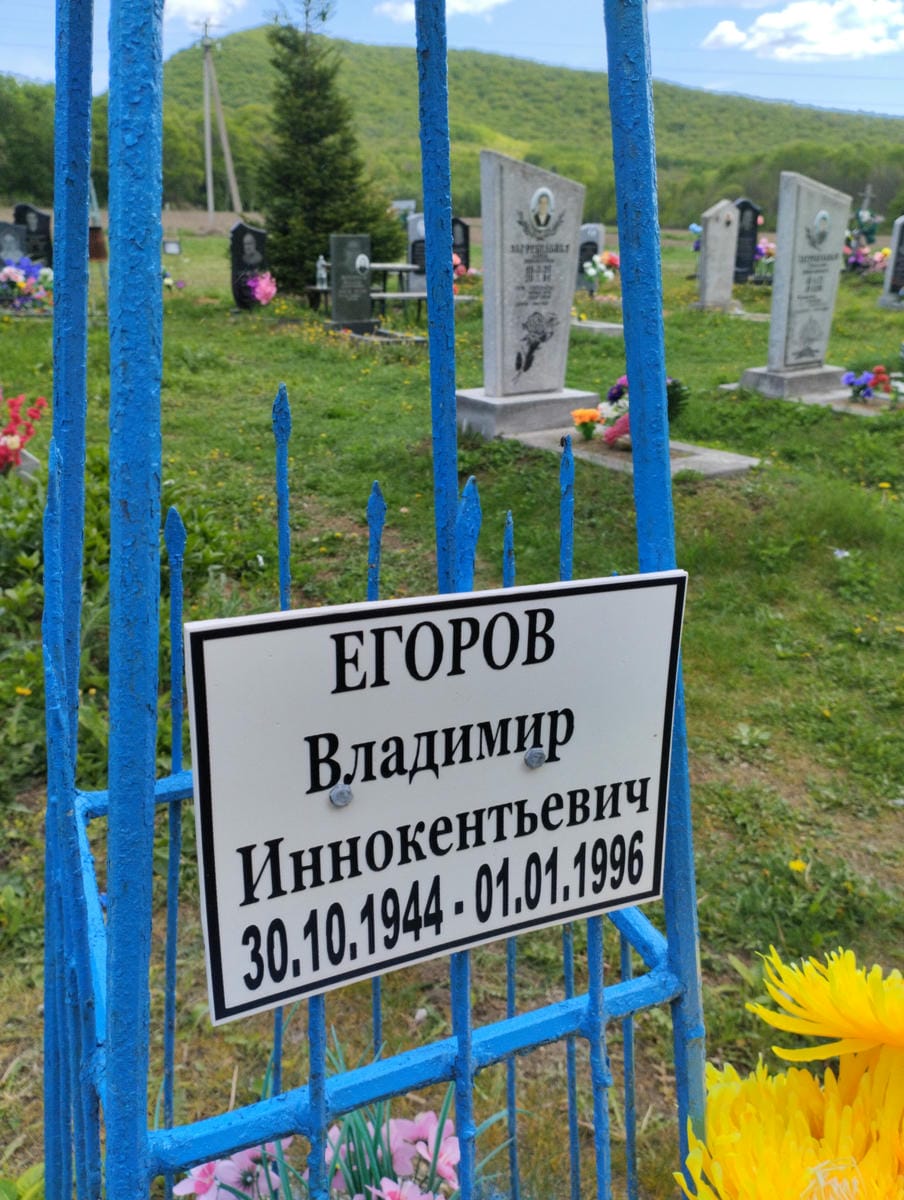 Егоров Владимир Иннокентьевич