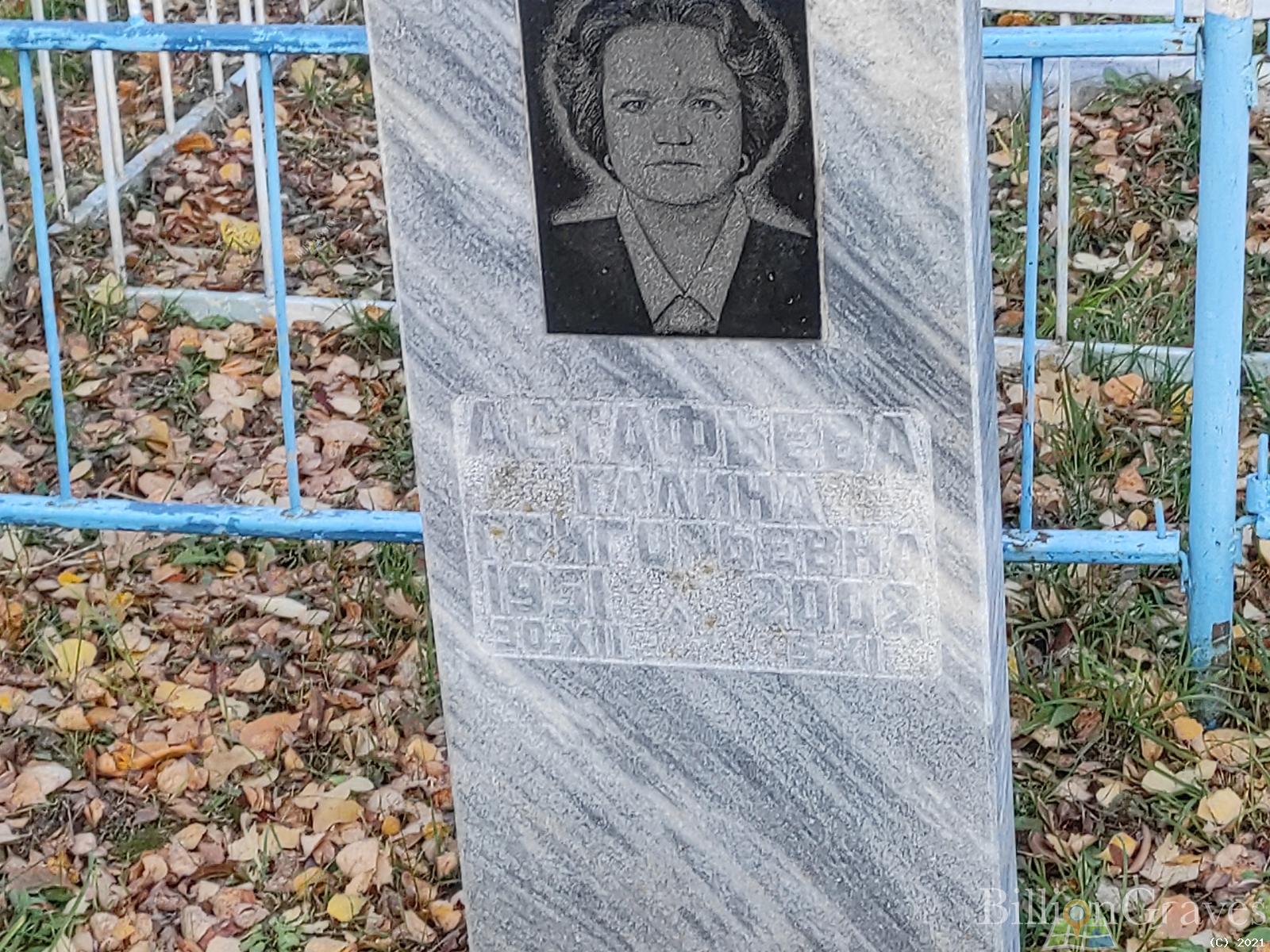 Астафьева Галина Григорьевна
