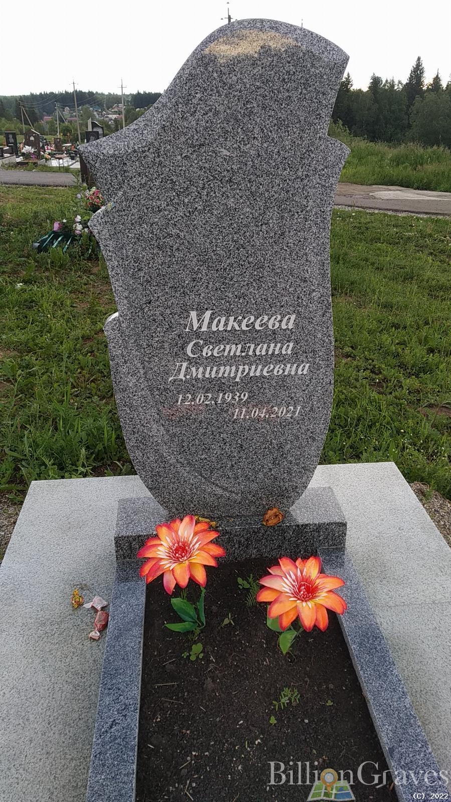 Макеева Светлана Дмитриевна