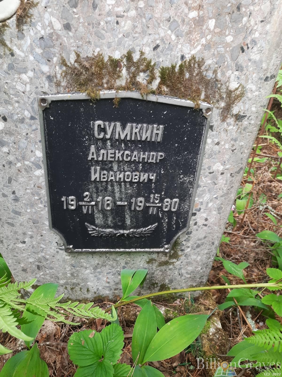 Сумкин Александр Иванович