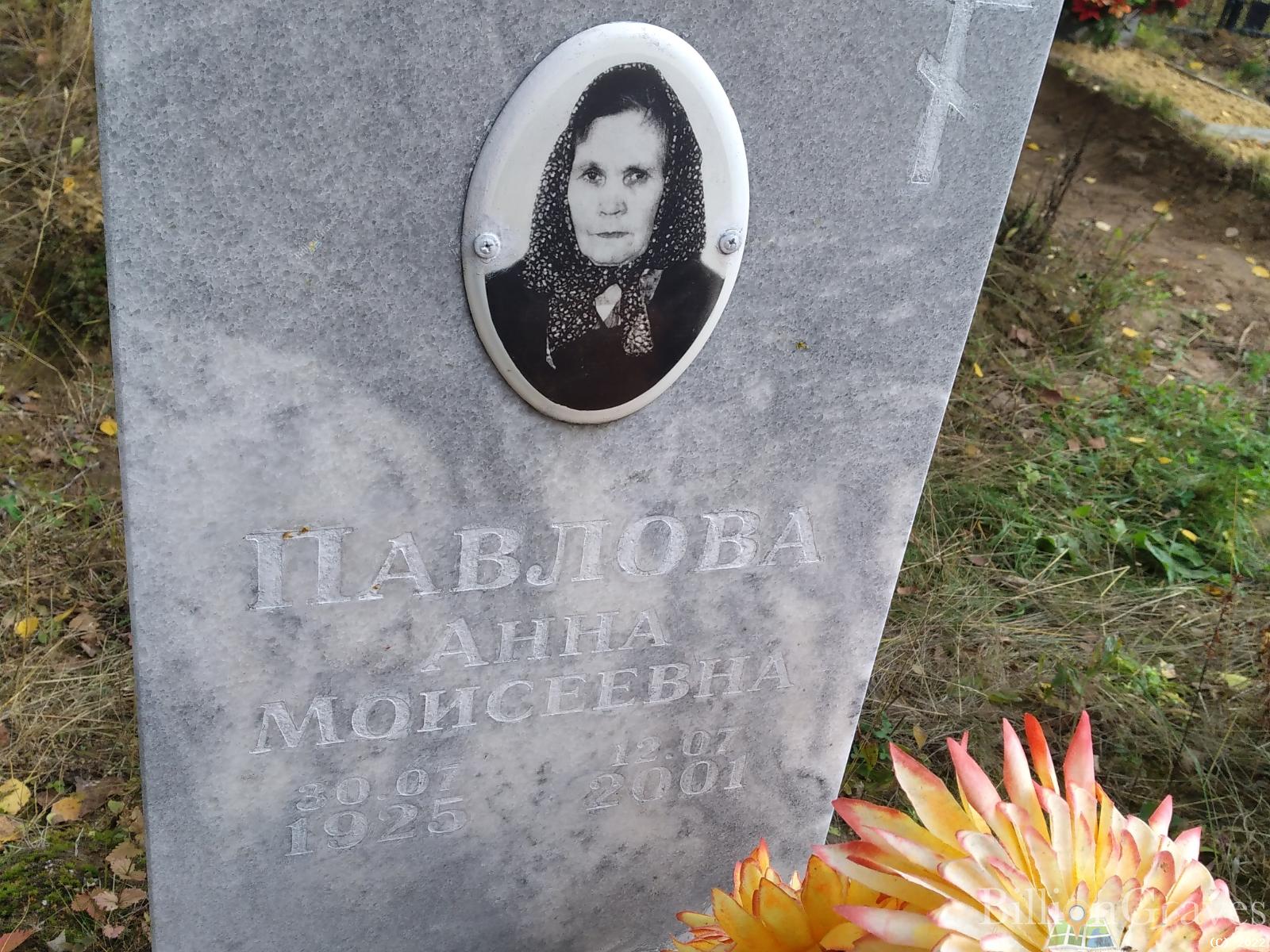 Павлова Анна Моисеевна
