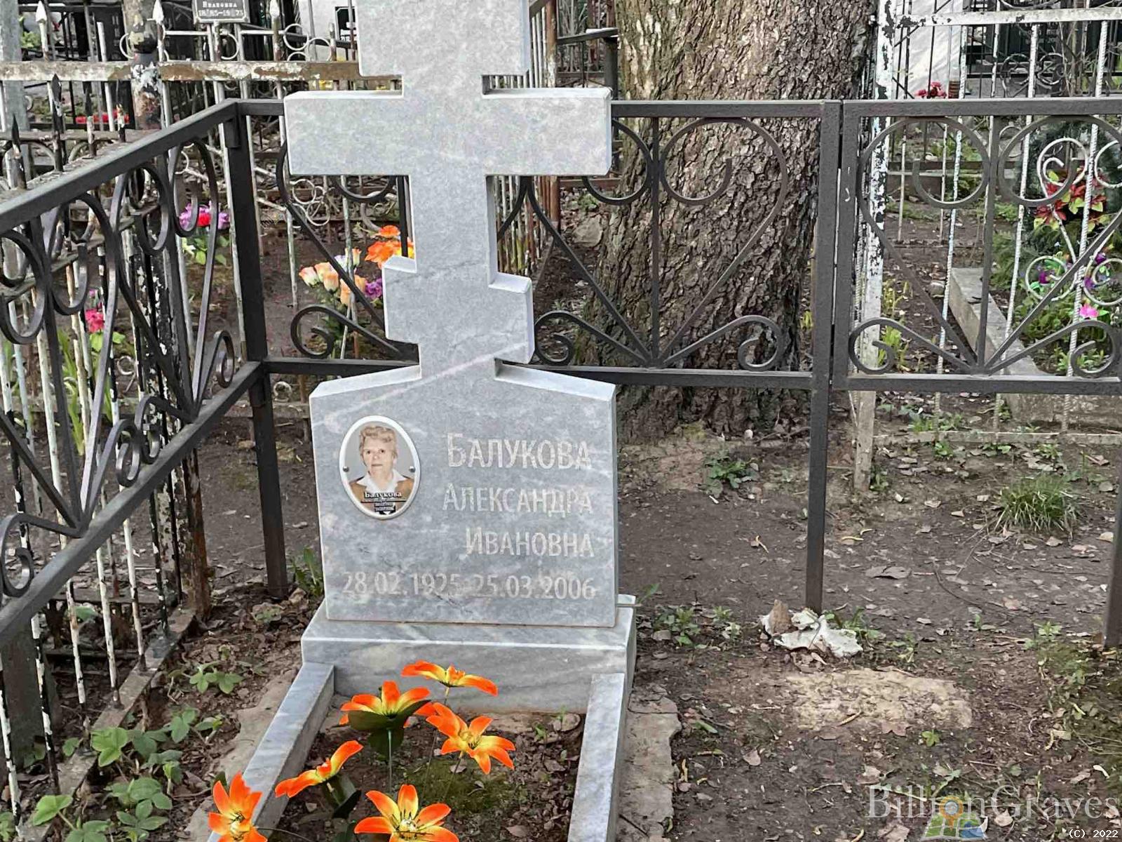 Балукова Александра Ивановна