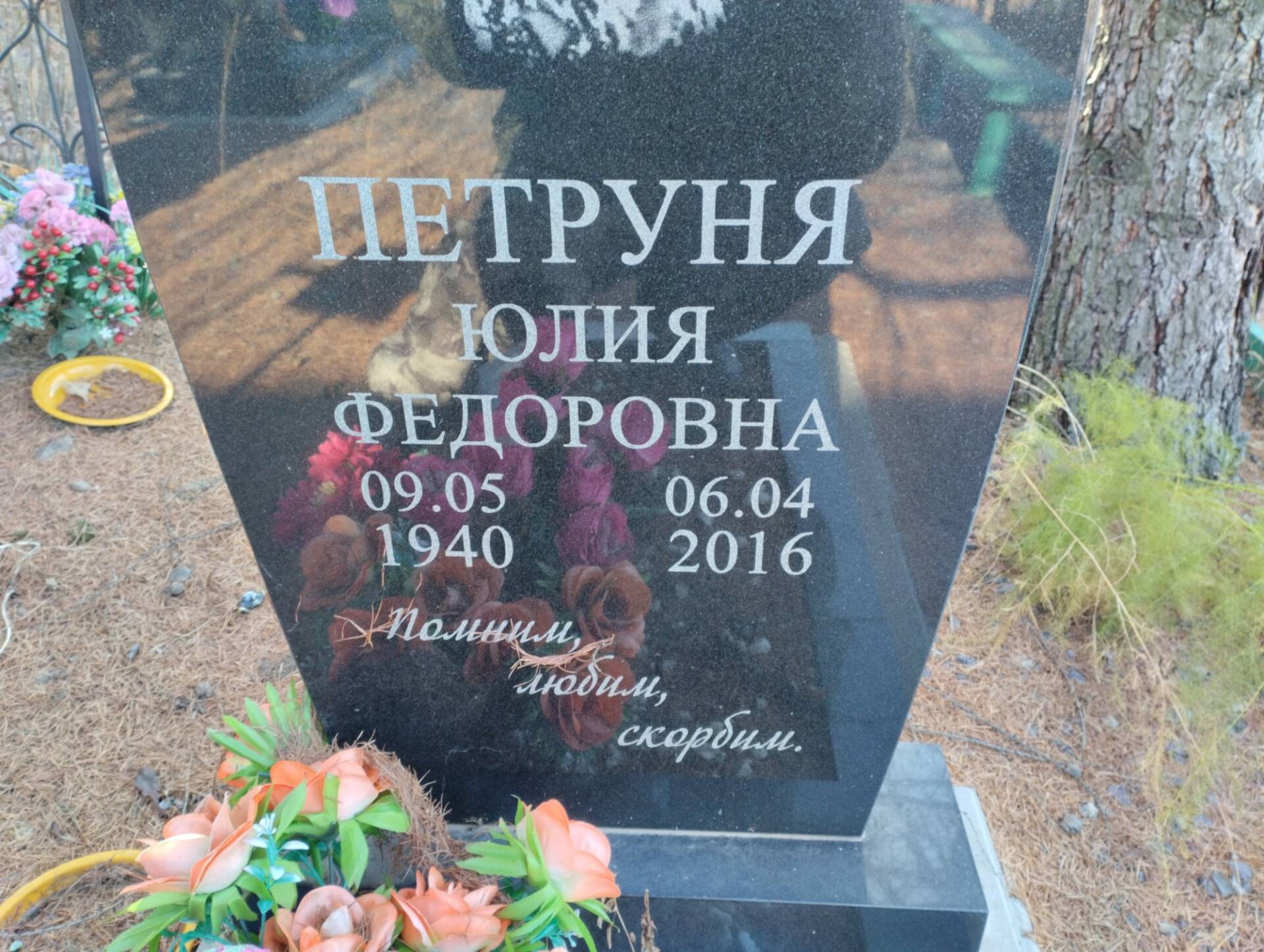 Петруня Юлия Федоровна