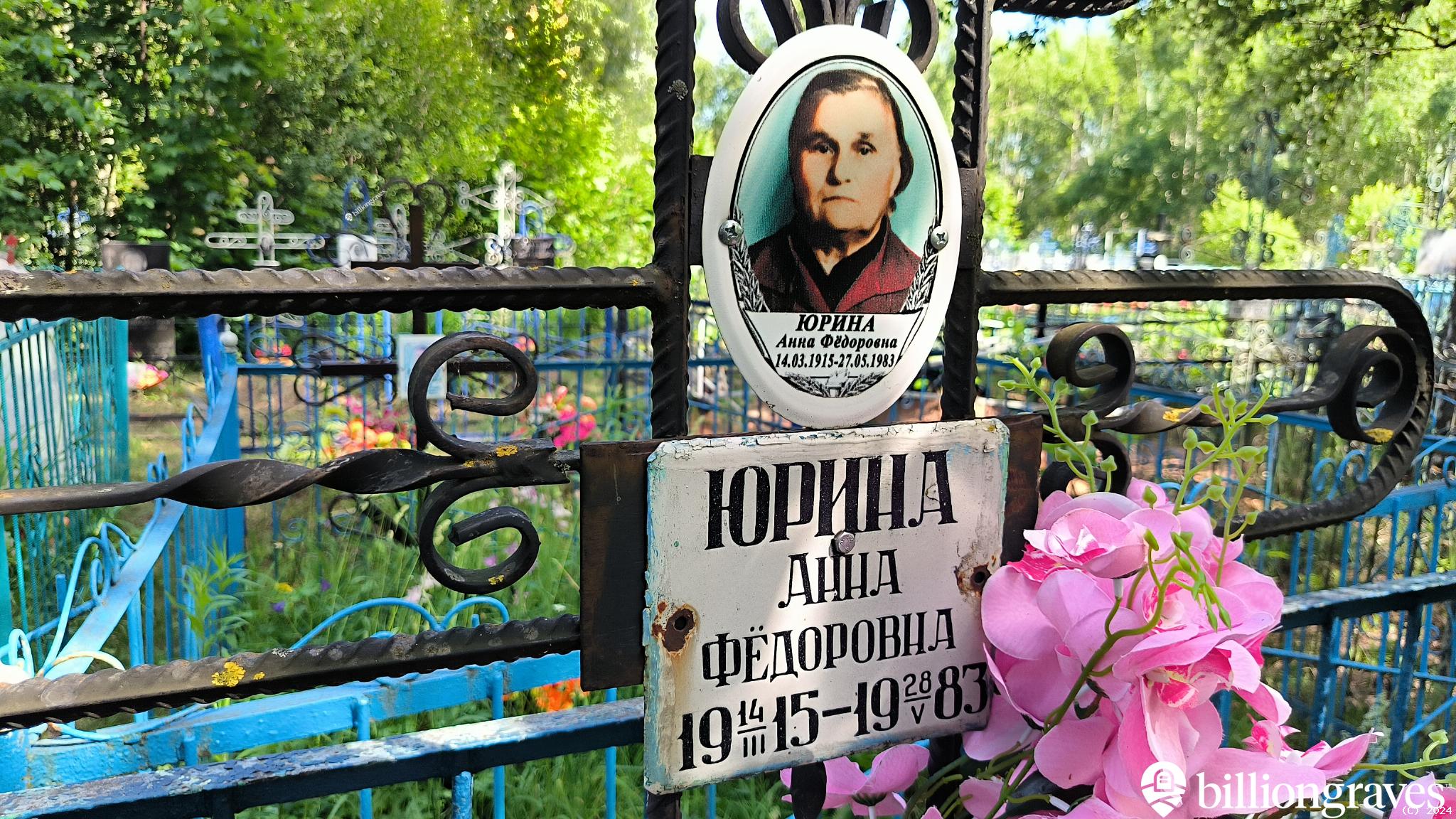 Юрина Анна Фёдоровна
