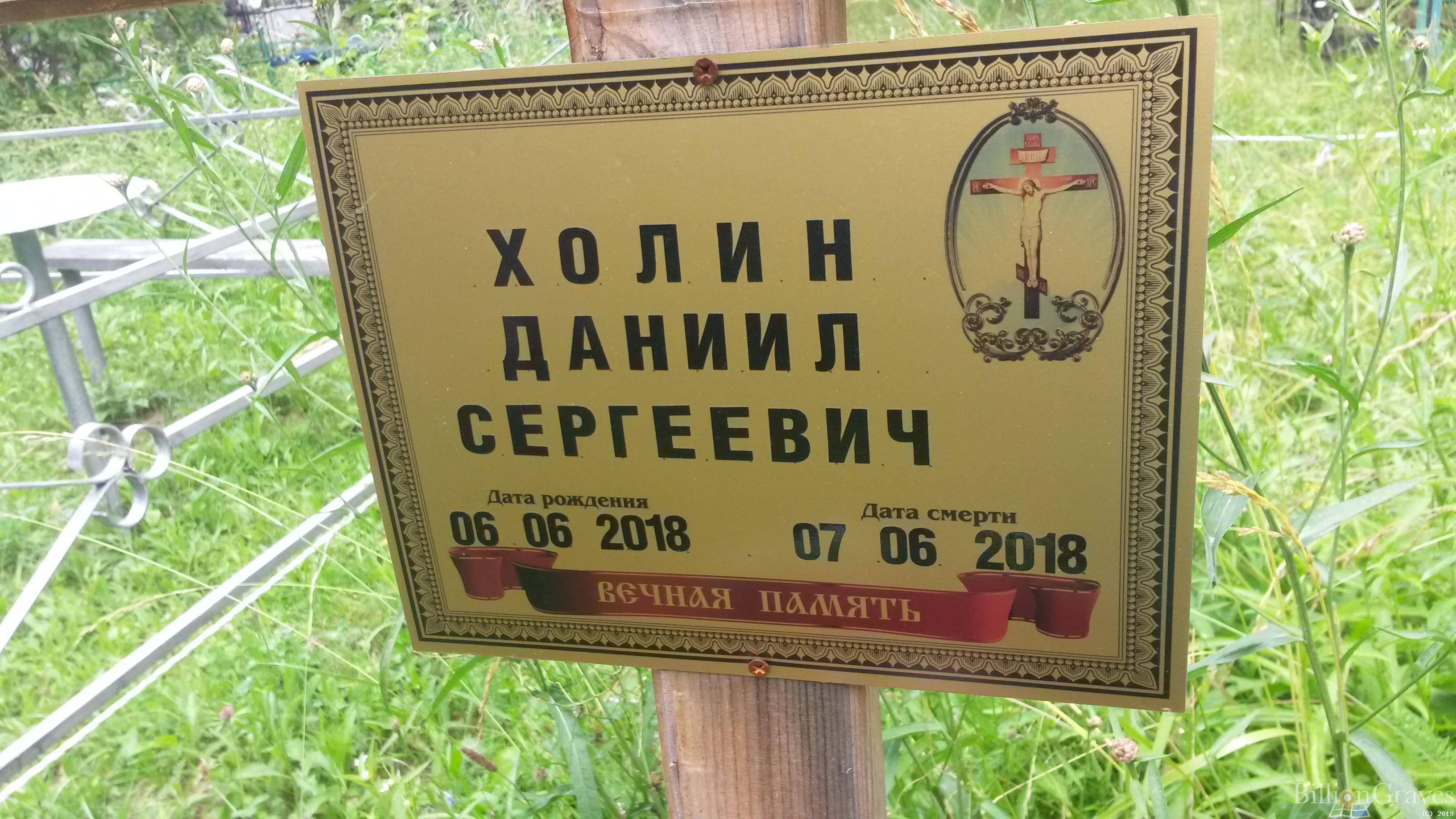 Холин Даниил Сергеевич