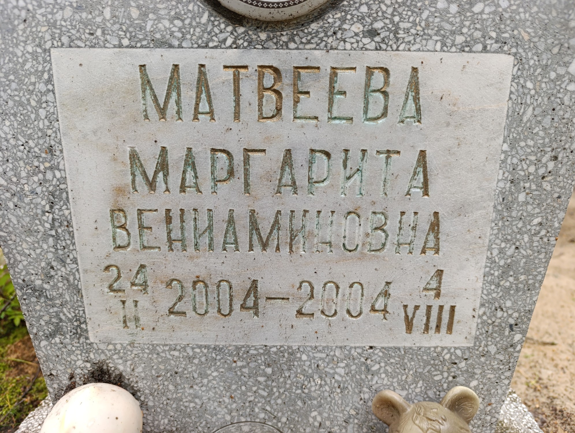 Матвеева Маргарита Вениаминовна