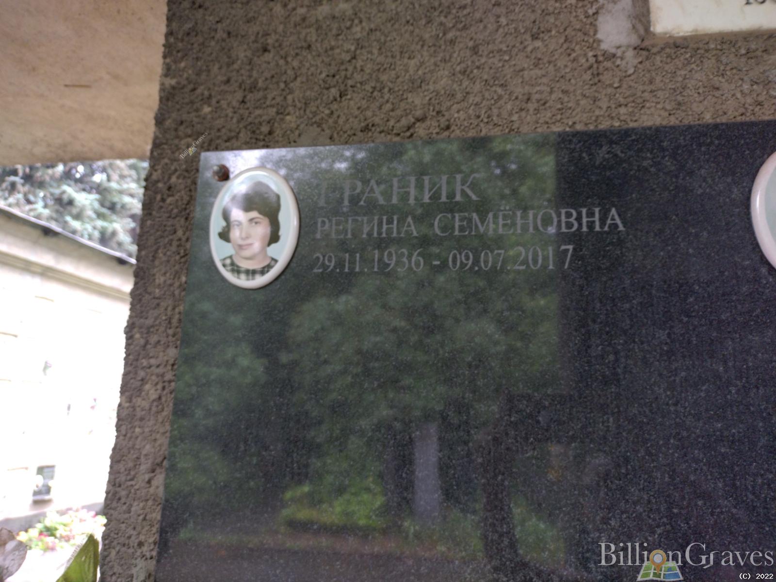 Граник Регина Семёновна