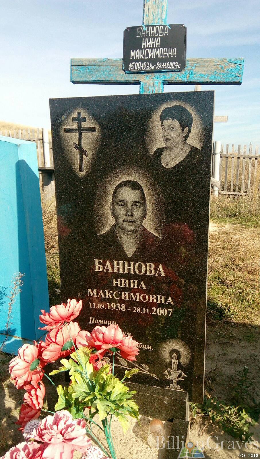 Баннова Нина Максимовна
