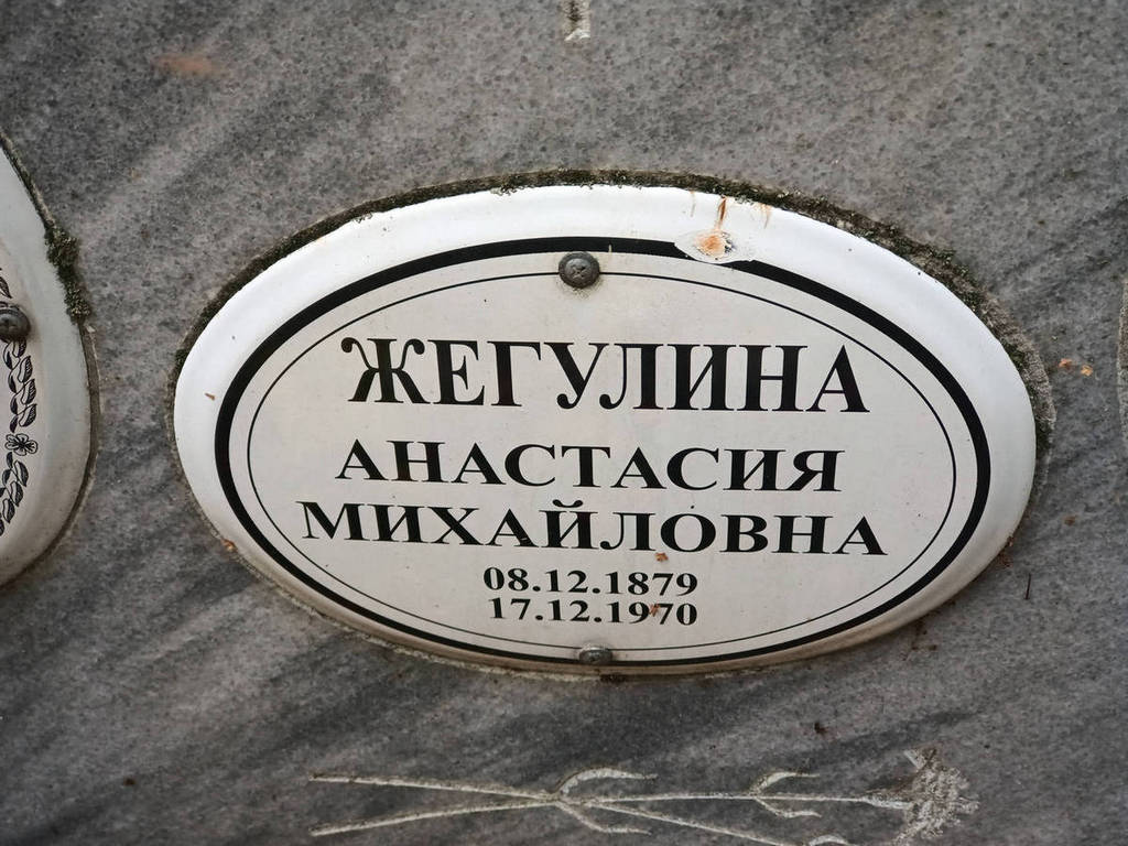Жегулина Анастасия Михайловна