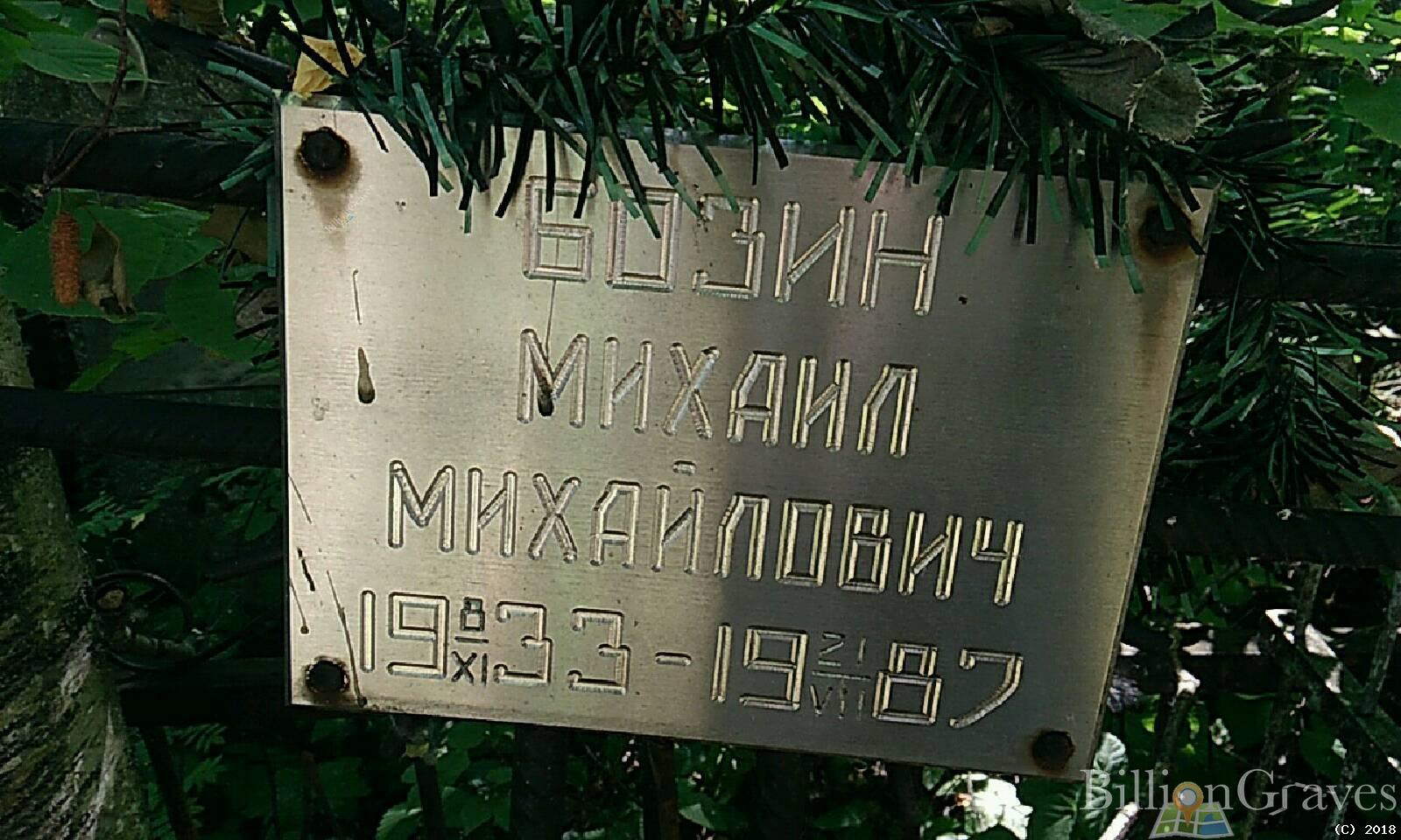 бозин александр михайлович