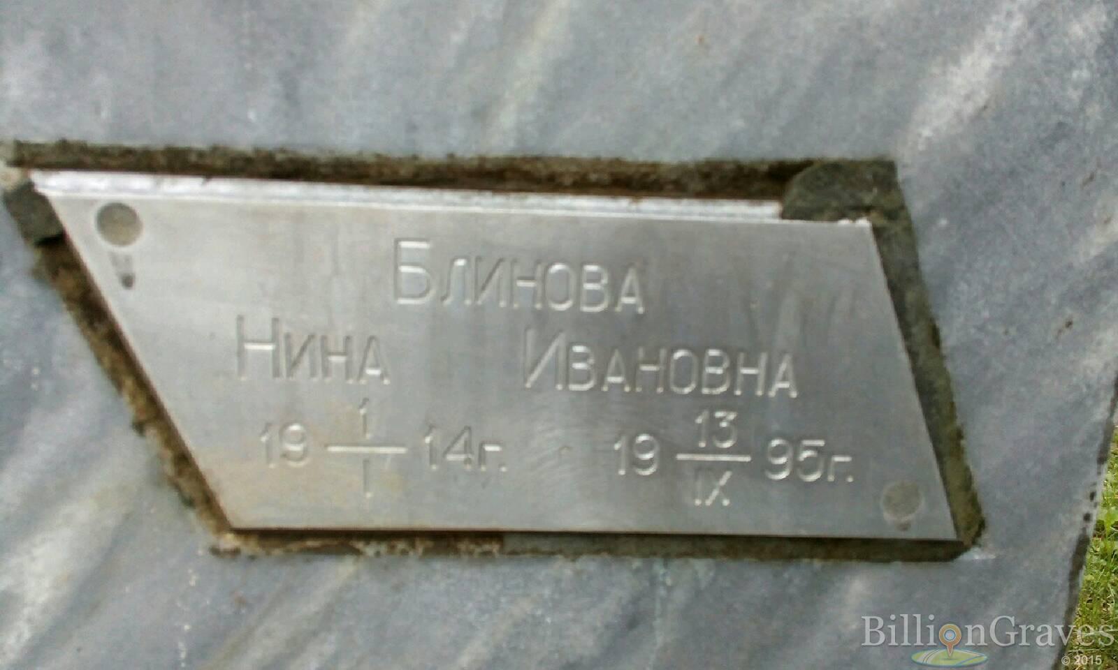 Блинов Алексей Федорович