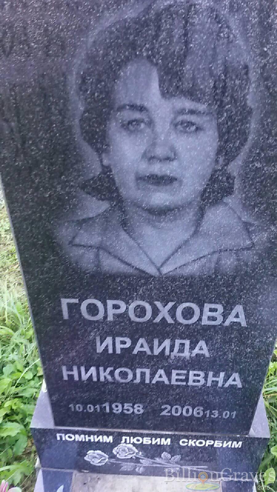 Горохова Ираида Николаевна