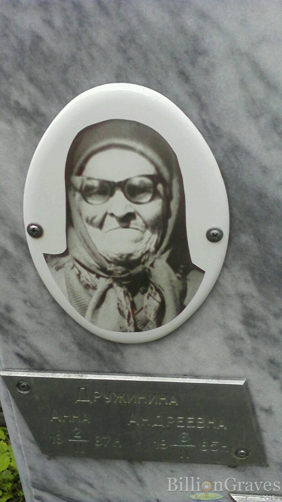 Дружинина Анна Андреевна