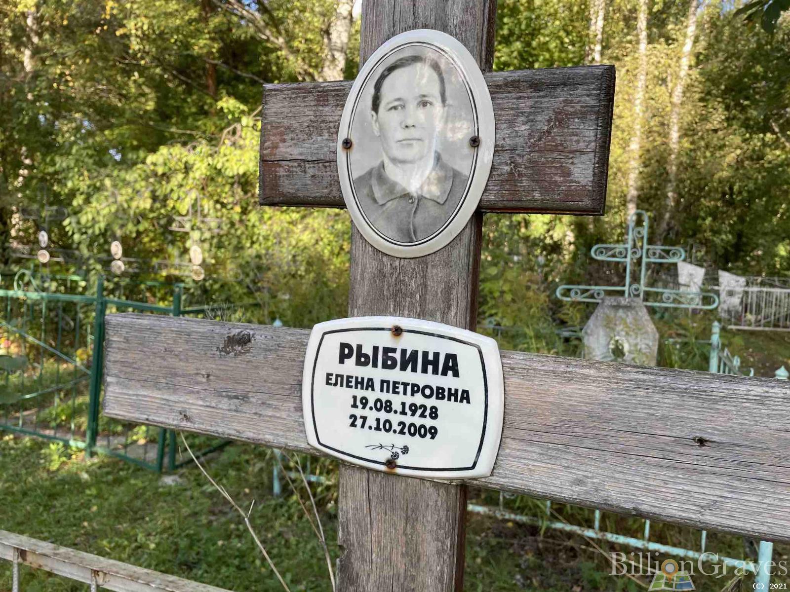 Рыбина Елена Петровна