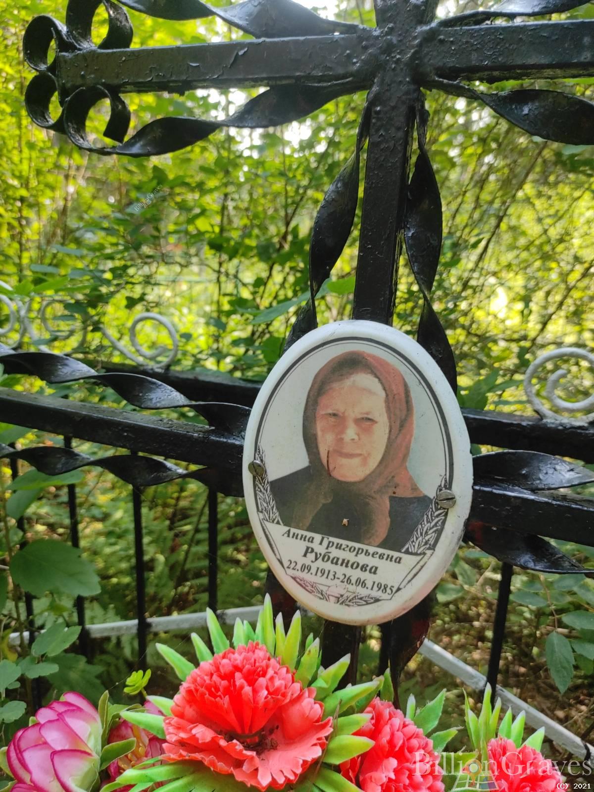 Рубанова Анна Григорьевна