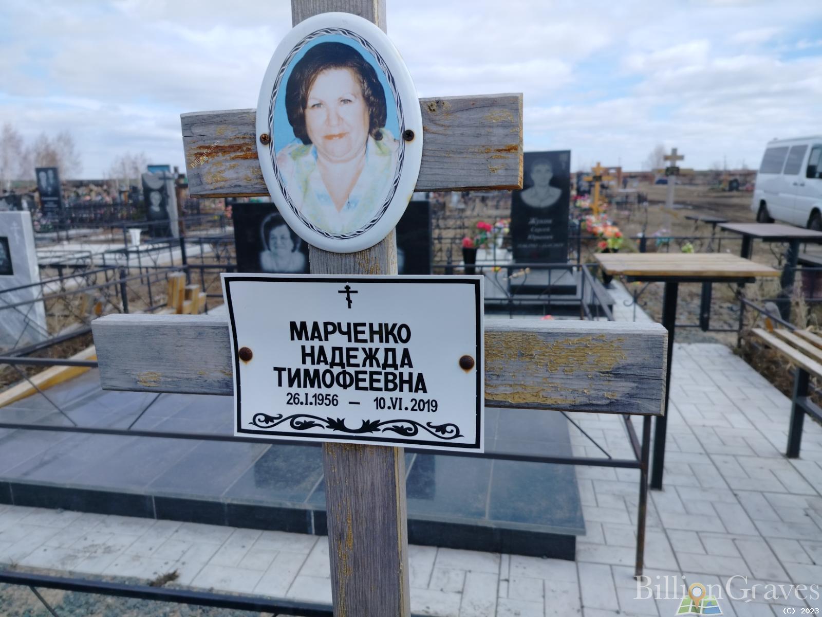 Марченко Надежда Тимофеевна