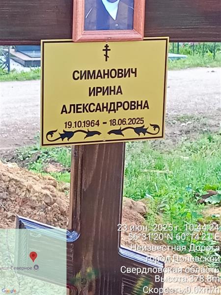 Симанович Ирина Александровна