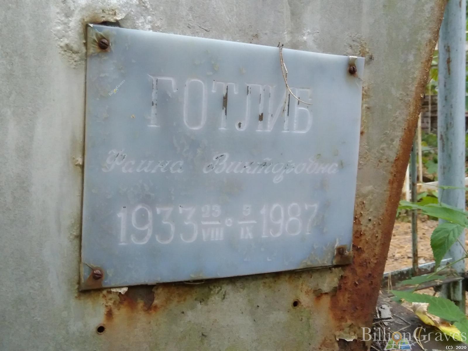 Готлиб Фаина Викторовна