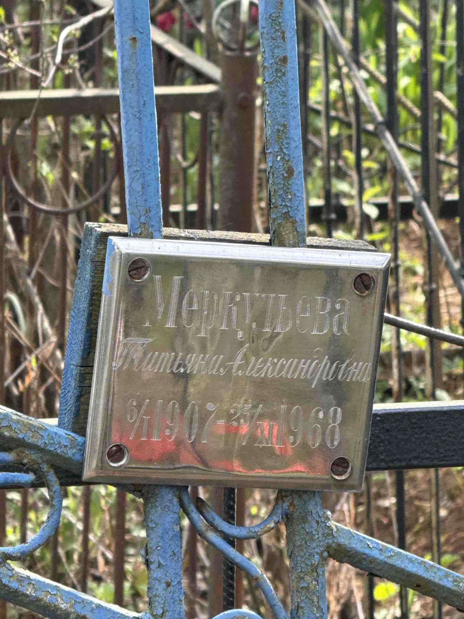 Меркульева Татьяна Александровна