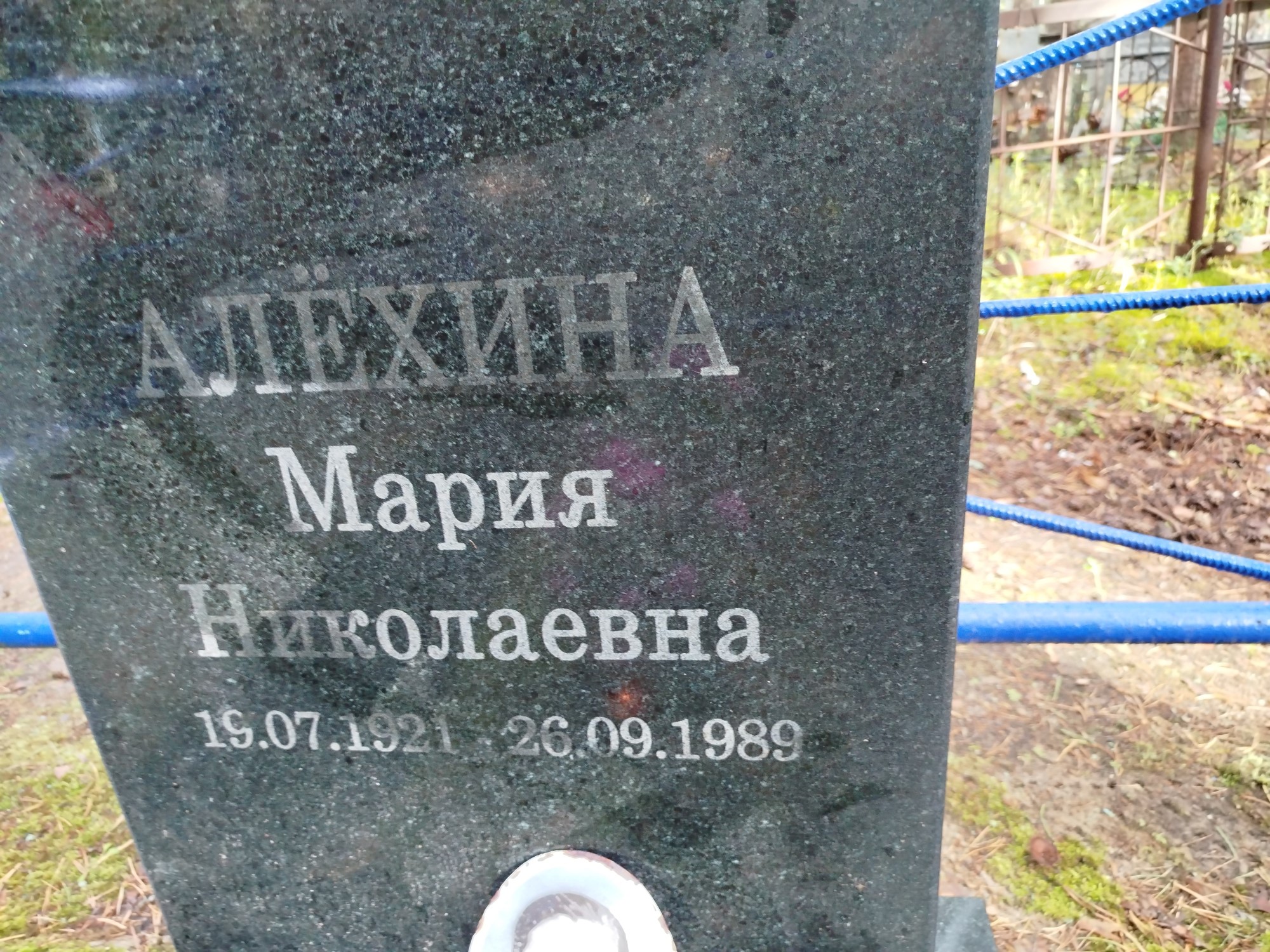 Алехина Мария Николаевна