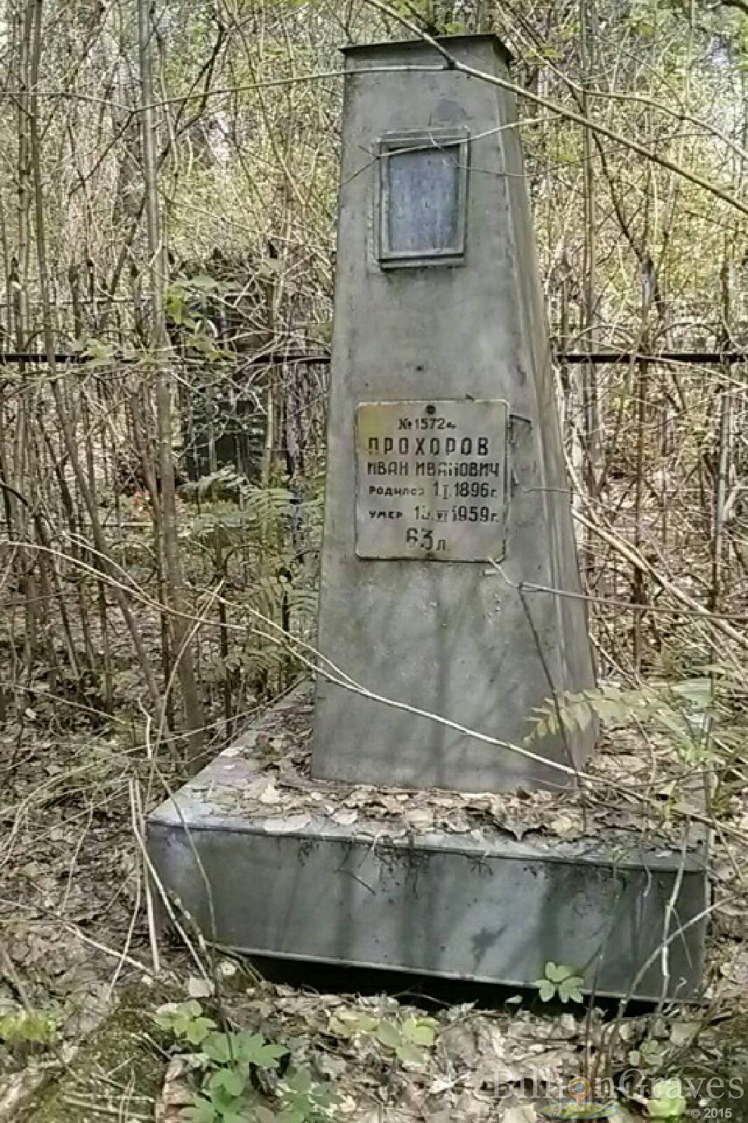 Прохоров Иван Иванович