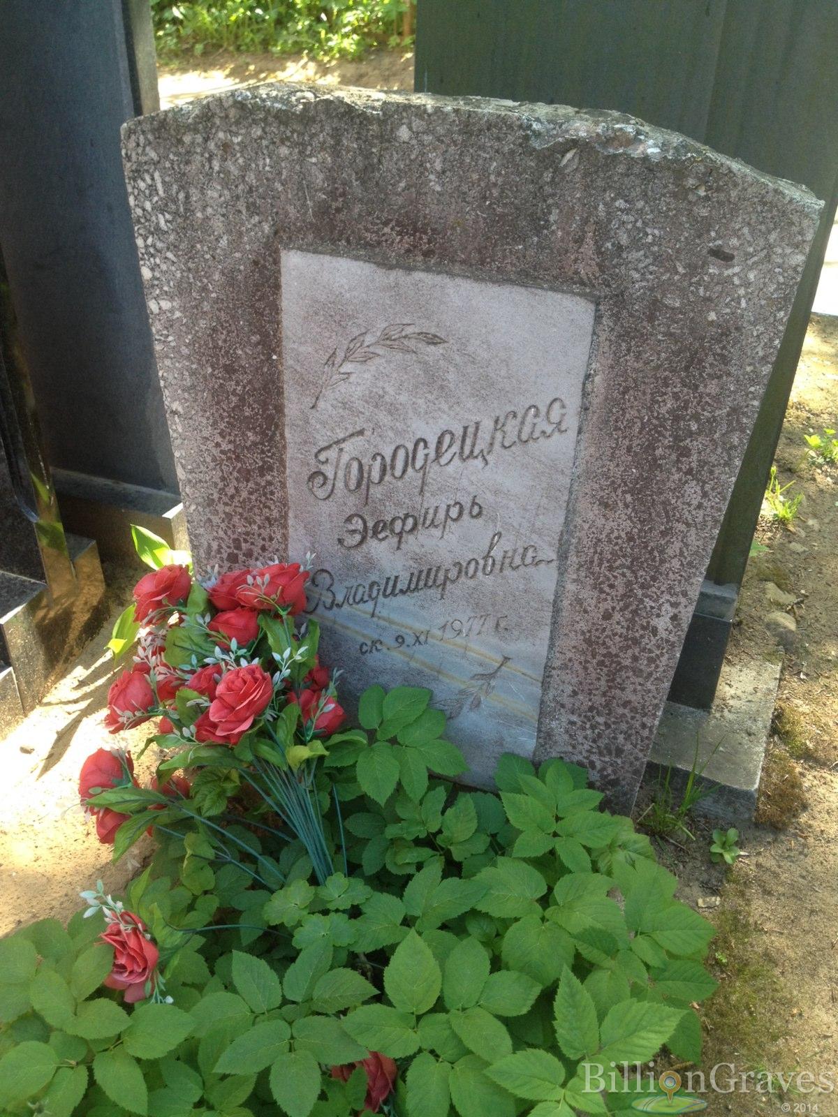 Городецкая Эефирь Владимировна