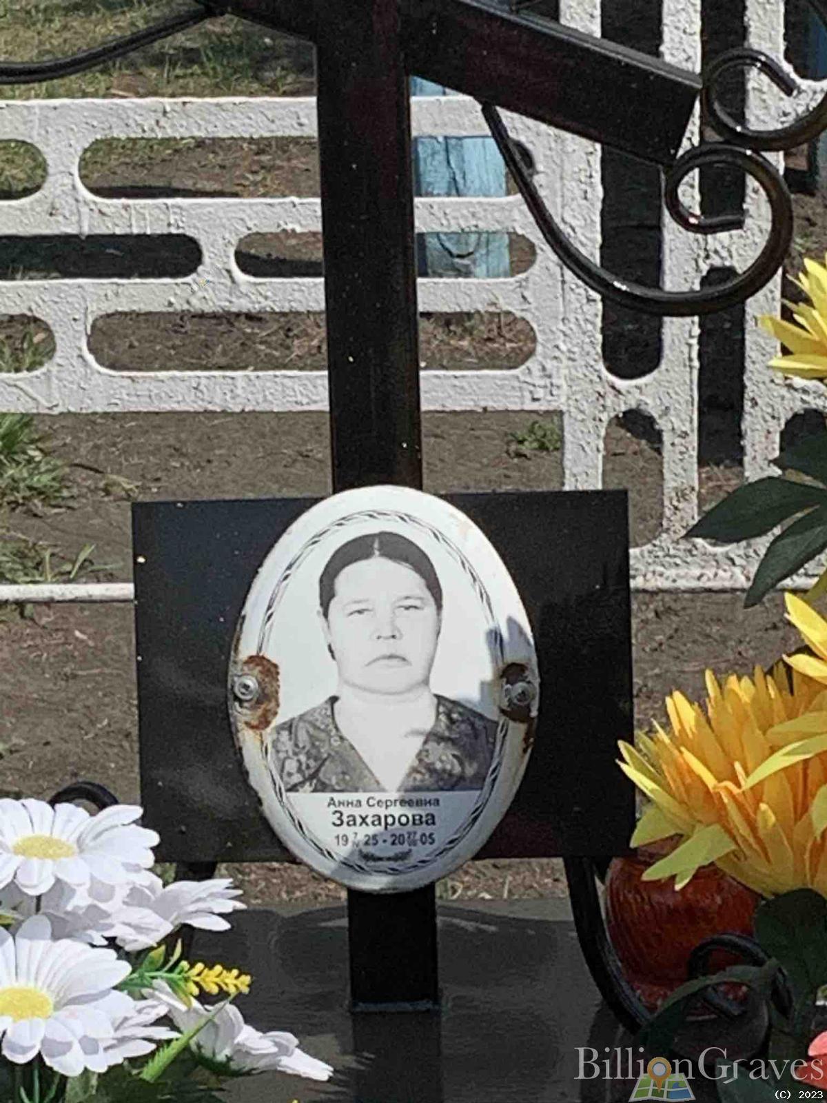 Захарова Анна Сергеевна