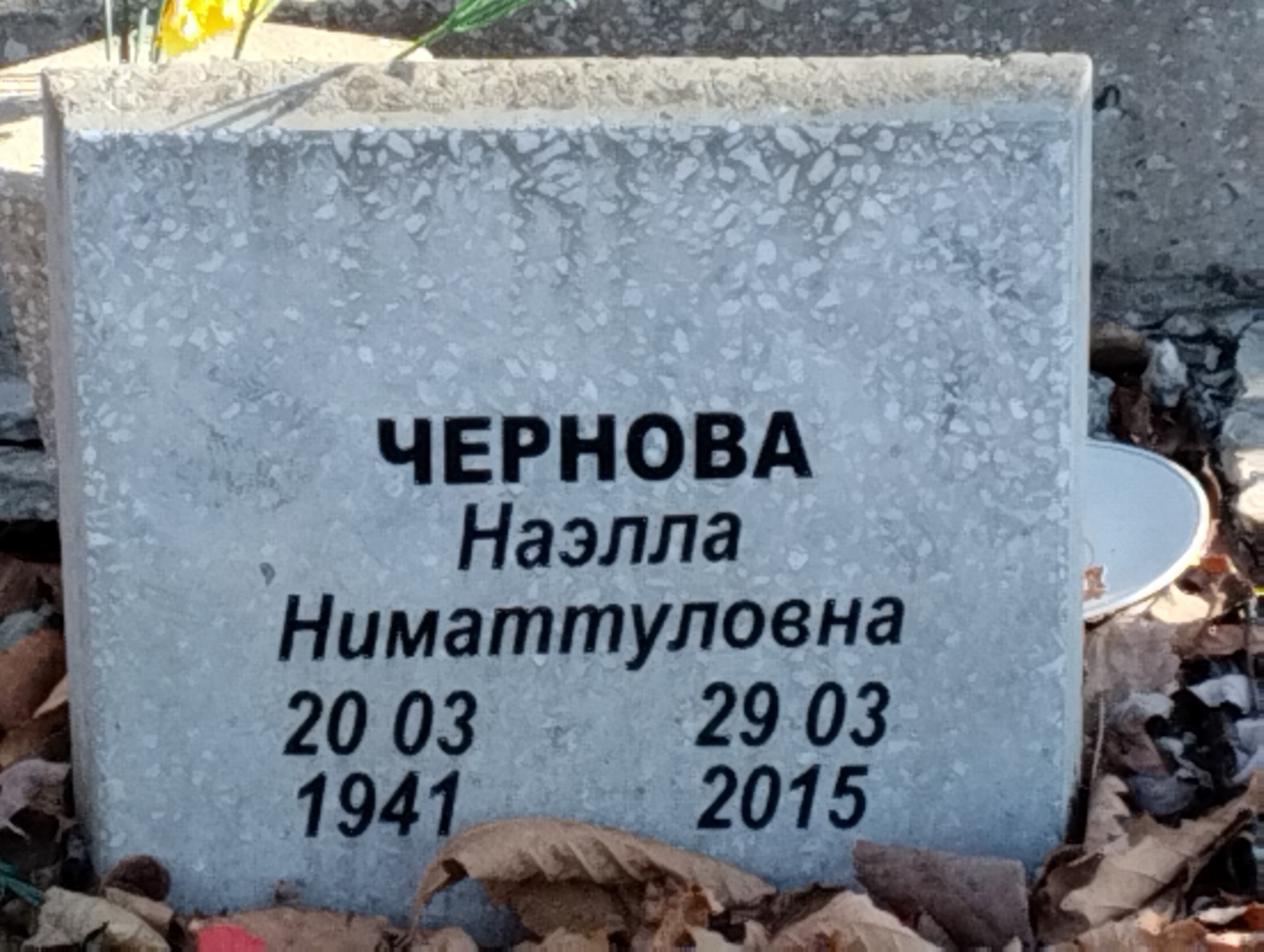 Чернова Наэлла Ниматтуловна