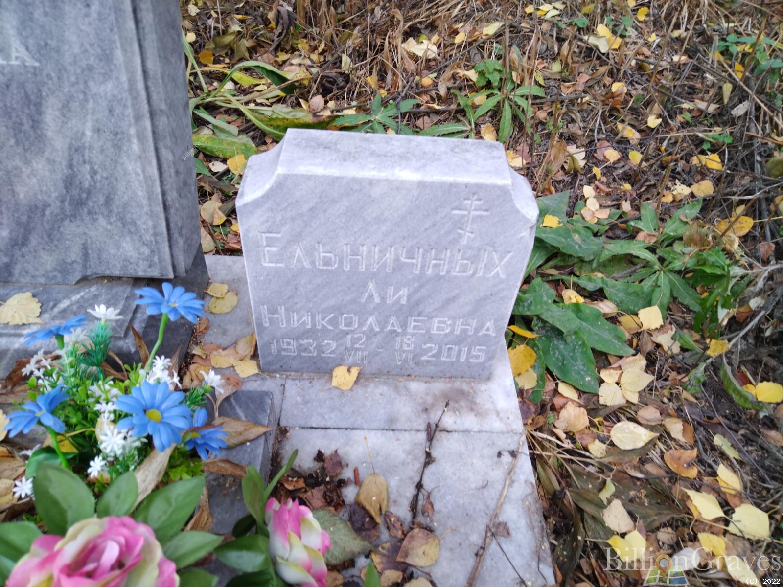 Ельничных Ли Николаевна