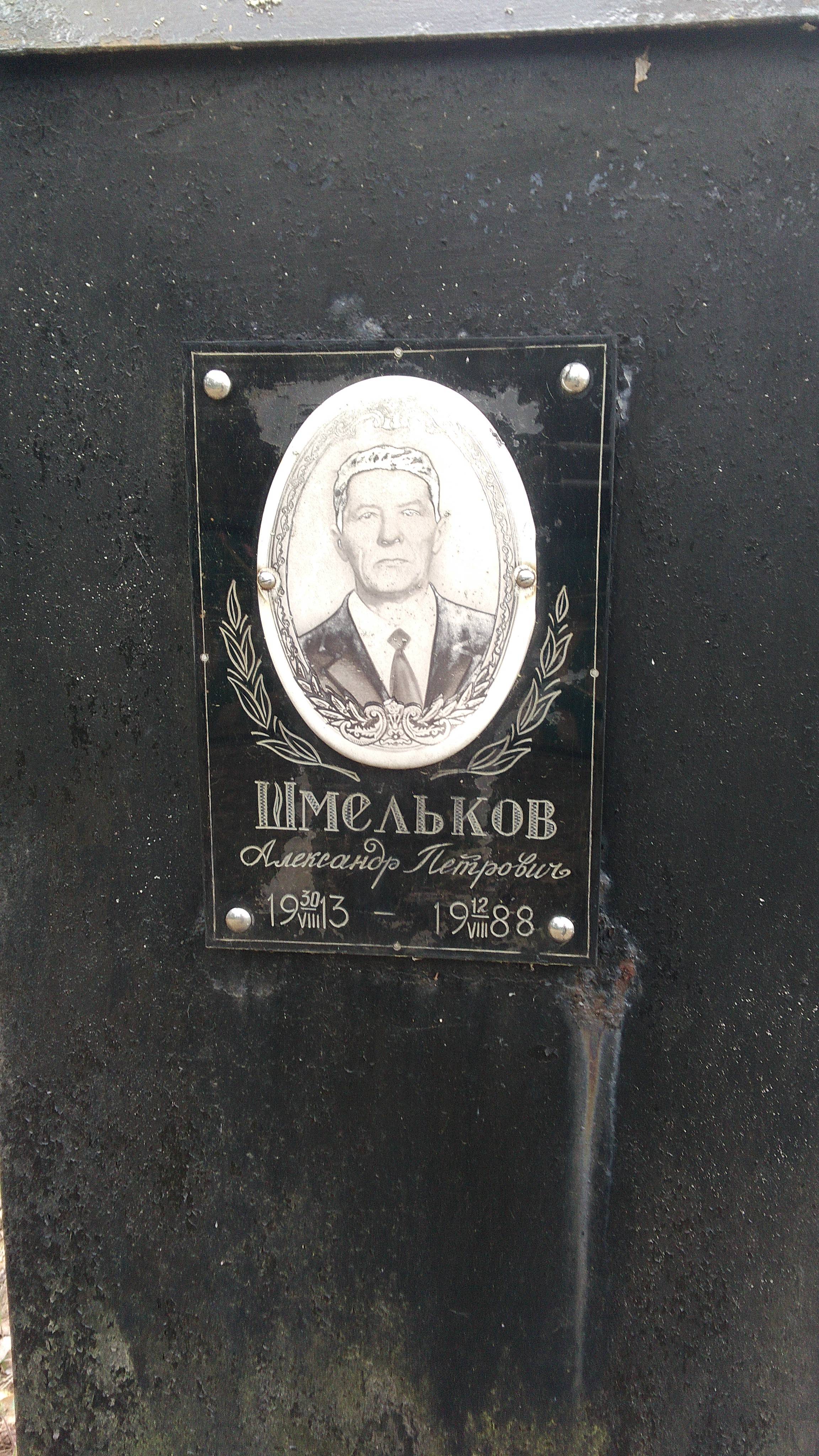 Шмельков Александр Петрович