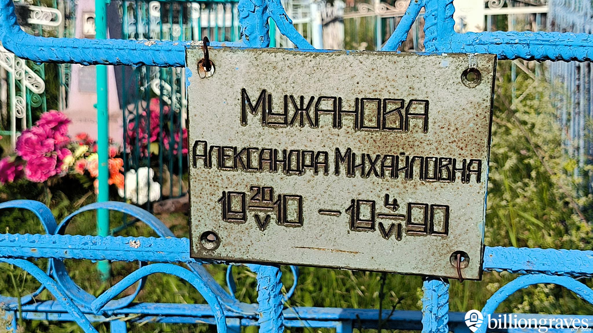 Мужанова Александра Михайловна