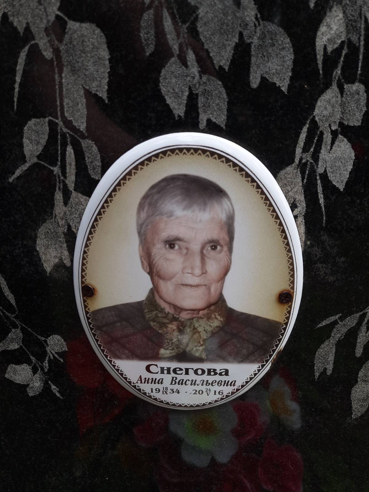 Снегова Анна Васильевна