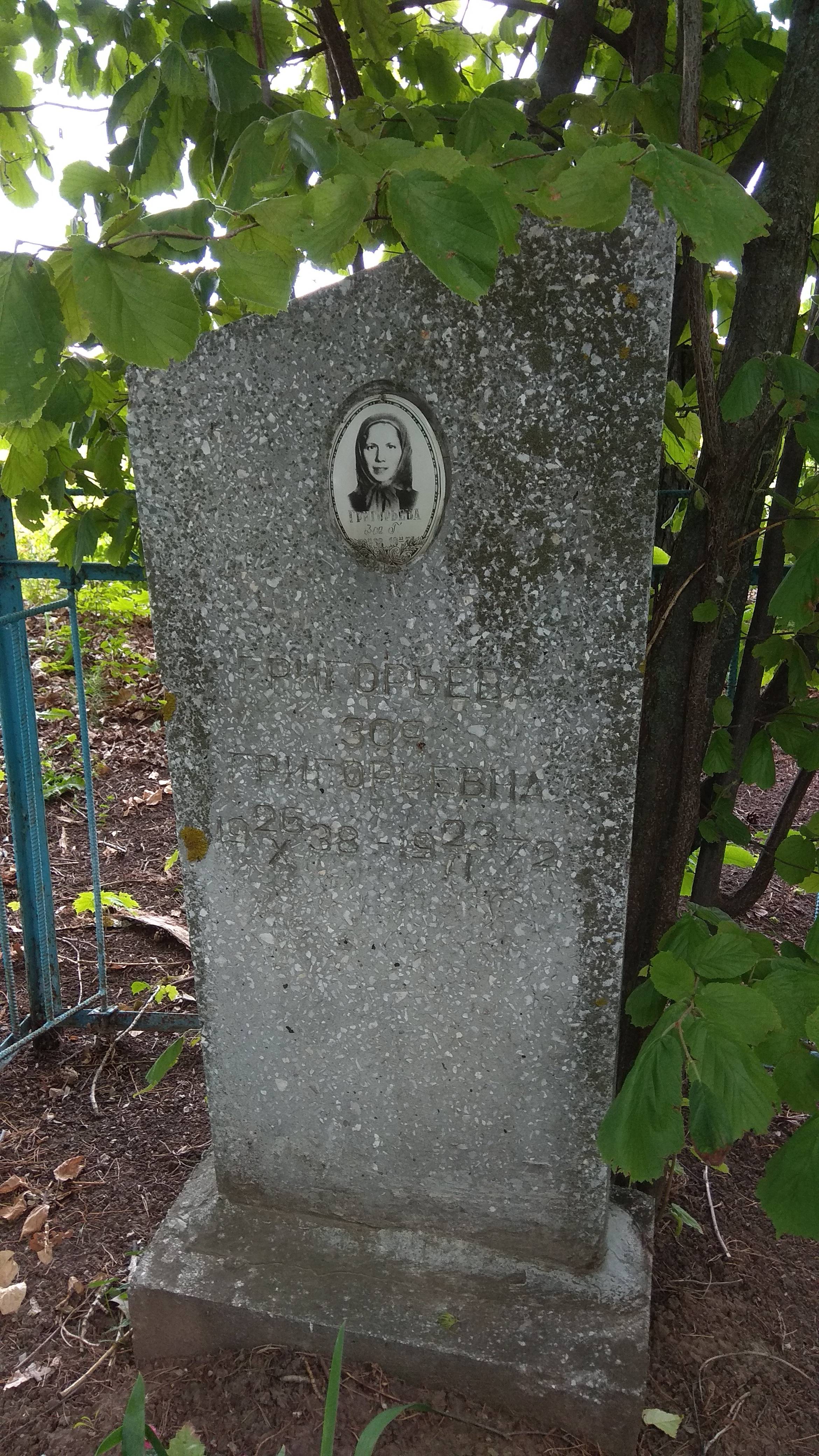 Григорьева Зоя Григорьевна