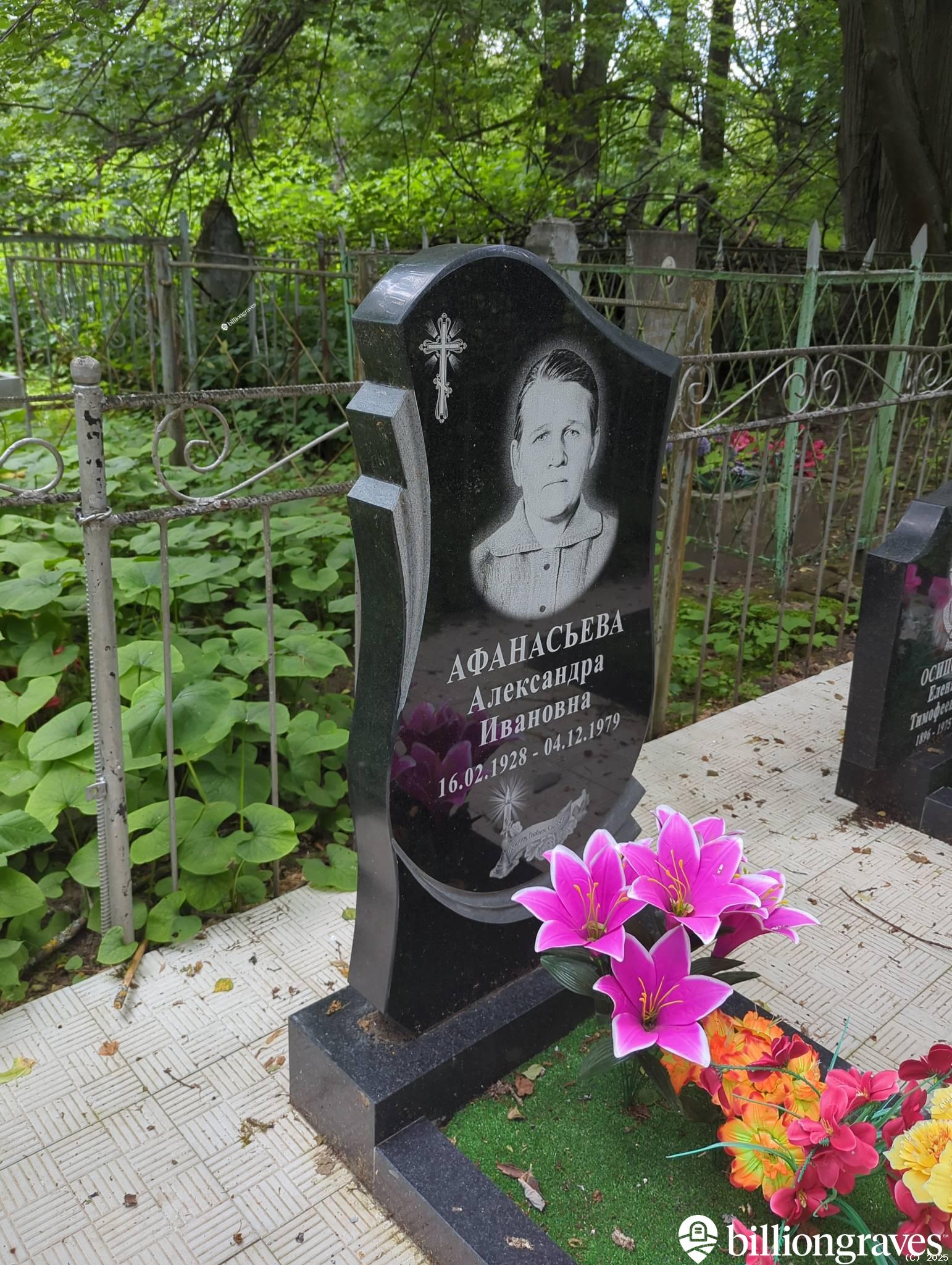 Афанасьева Александра Ивановна